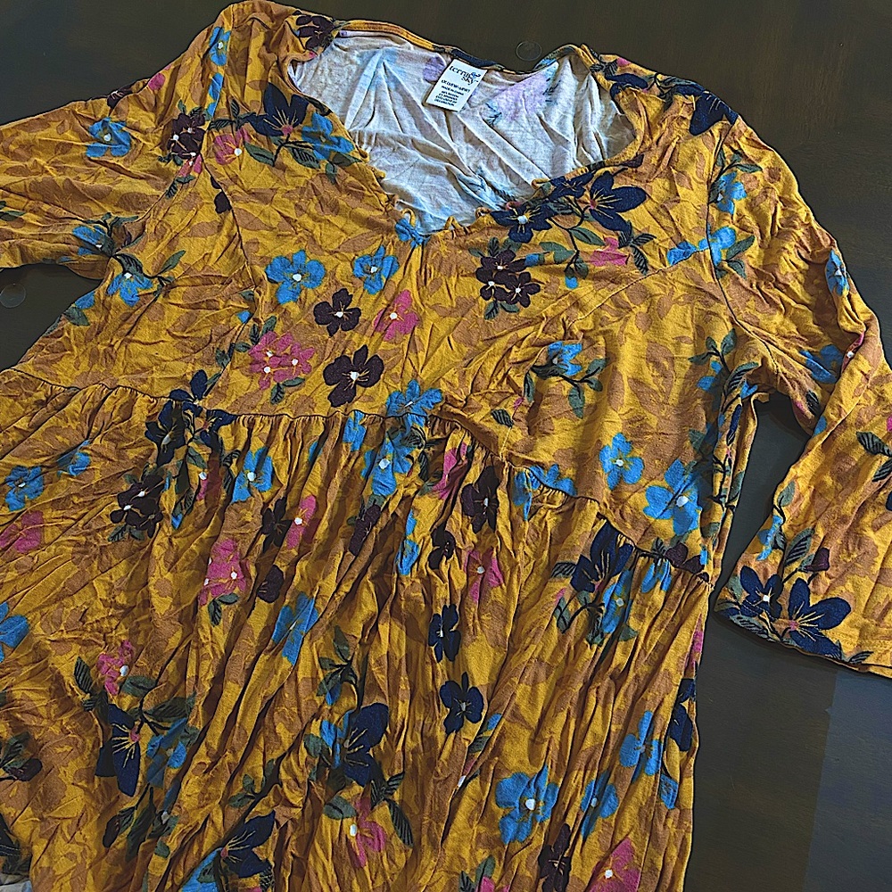 Yellow Cotton tunic